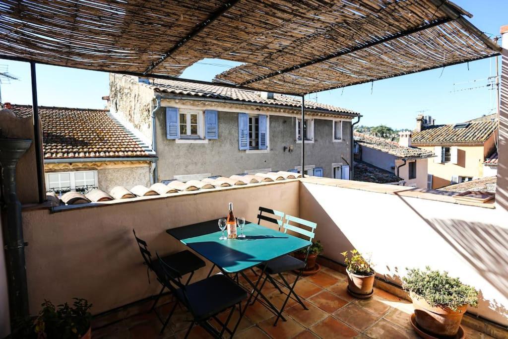 Valbonne Village House With Ac & Sunny Roof Terrace المظهر الخارجي الصورة